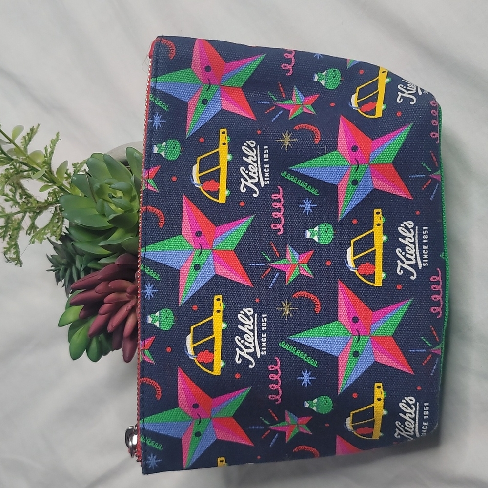 Kiehl's make up bag small purse